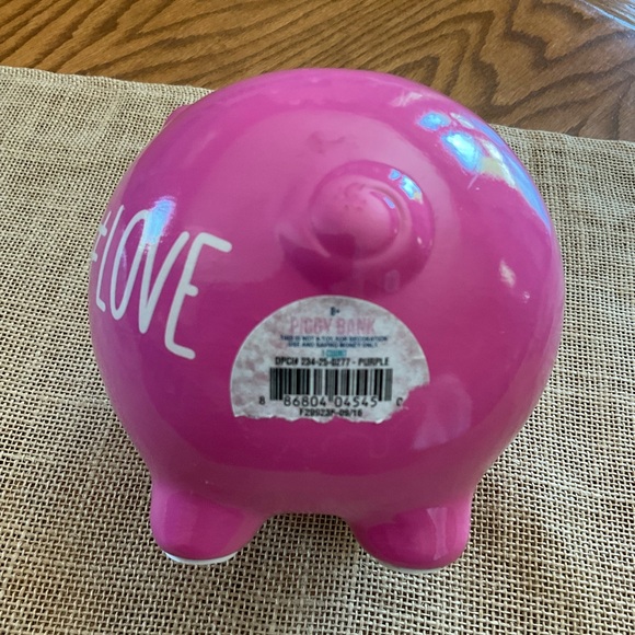 Piggly Wiggly Pink Piggy Bank - Picture 5 of 8